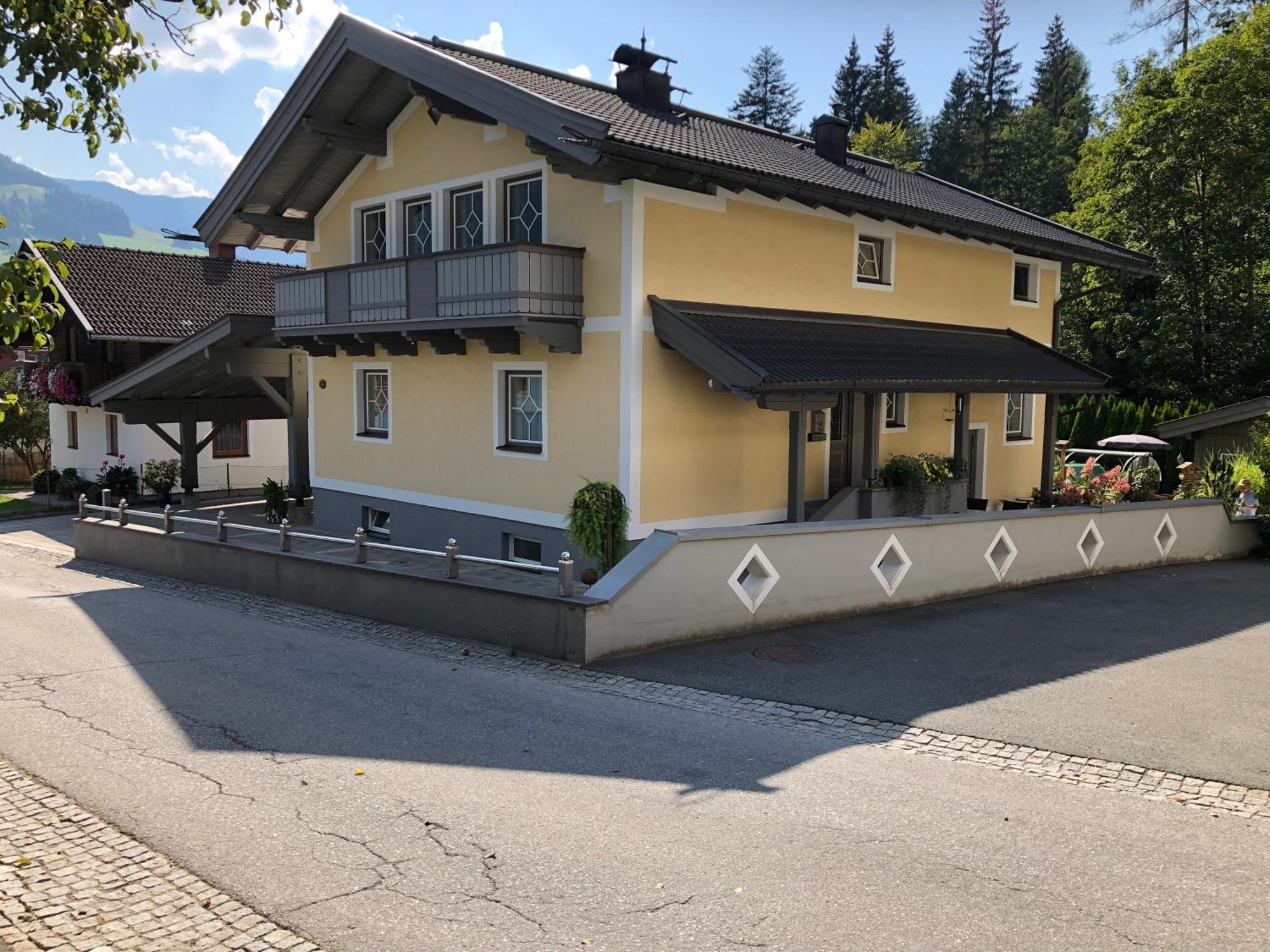 Ferienwohnung Haus Seiwald Leogang Exterior foto